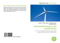 Bookcover of Renewable Energy in the United States