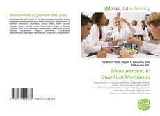 Обложка Measurement in Quantum Mechanics