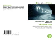 Bookcover of Exponentiation