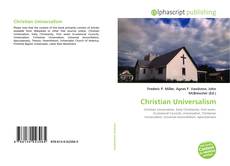 Bookcover of Christian Universalism
