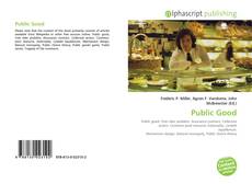 Bookcover of Public Good