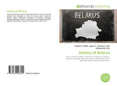 Bookcover of History of Belarus