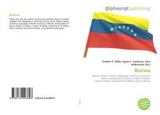 Bookcover of Bolivia