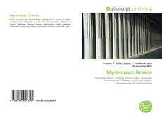 Buchcover von Mycenaean Greece