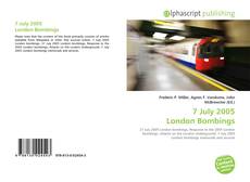 Buchcover von 7 July 2005 London Bombings