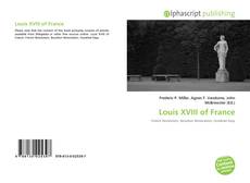 Bookcover of Louis XVIII of France