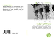 Bookcover of History of Athens