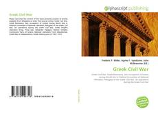 Bookcover of Greek Civil War