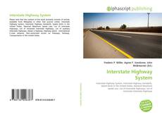 Bookcover of Interstate Highway System