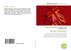 Bookcover of Battle of Britain