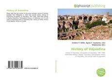 History of Vojvodina kitap kapağı