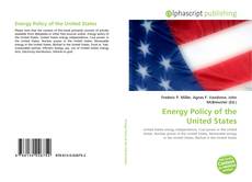 Обложка Energy Policy of the United States