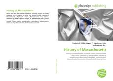 Bookcover of History of Massachusetts