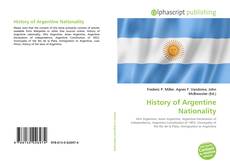 Copertina di History of Argentine Nationality