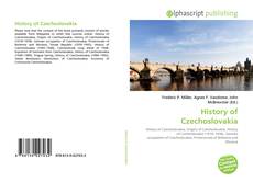 Bookcover of History of Czechoslovakia