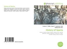 Bookcover of History of Sparta