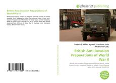 Обложка British Anti-invasion Preparations of World War II