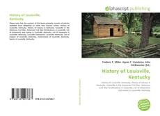 Portada del libro de History of Louisville, Kentucky