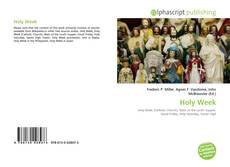 Buchcover von Holy Week