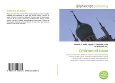 Обложка Criticism of Islam