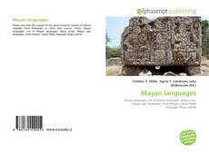 Borítókép a  Mayan languages - hoz