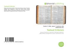 Buchcover von Textual Criticism