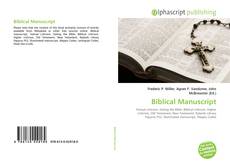 Buchcover von Biblical Manuscript