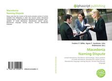Macedonia Naming Dispute的封面