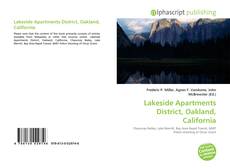Lakeside Apartments District, Oakland, California的封面
