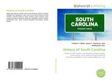 History of South Carolina的封面