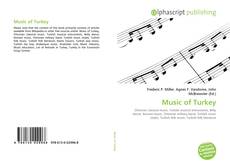 Bookcover of Music of Turkey