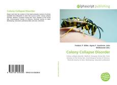 Colony Collapse Disorder的封面