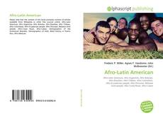 Couverture de Afro-Latin American