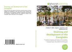 Couverture de Draining and development of the Everglades