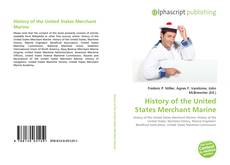 Couverture de History of the United States Merchant Marine