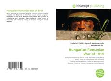 Borítókép a  Hungarian-Romanian War of 1919 - hoz