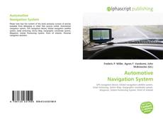 Borítókép a  Automotive Navigation System - hoz