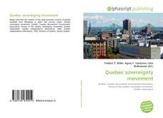 Borítókép a  Quebec sovereignty movement - hoz