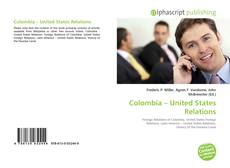 Borítókép a  Colombia – United States Relations - hoz