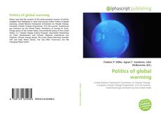 Bookcover of Politics of global warming