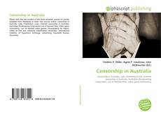 Borítókép a  Censorship in Australia - hoz