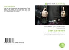 Buchcover von Goth subculture