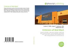 Borítókép a  Criticism of Wal-Mart - hoz
