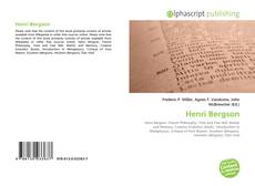Henri Bergson的封面