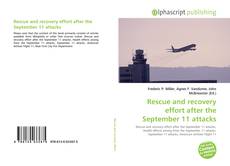 Borítókép a  Rescue and recovery effort after the September 11 attacks - hoz