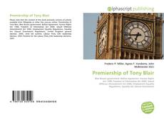 Borítókép a  Premiership of Tony Blair - hoz