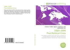 Borítókép a  2005–2006 Thai Political Crisis - hoz