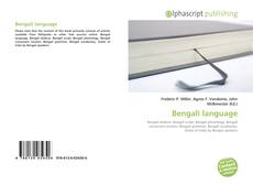 Bookcover of Bengali language