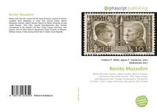 Bookcover of Benito Mussolini