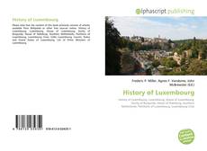 Bookcover of History of Luxembourg